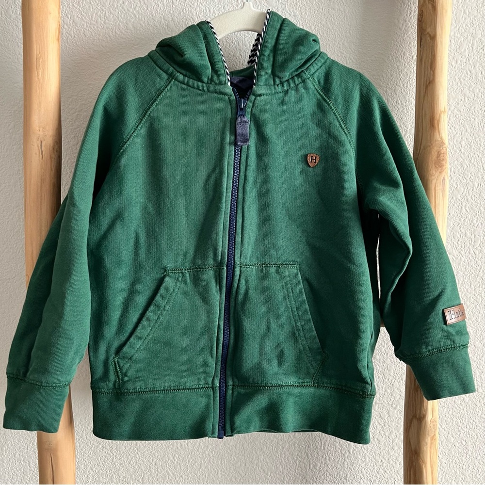 Hatley Forest Green Kids Hoodie